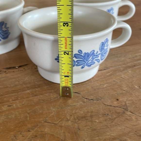 Three Pfaltzgraff Yorktowne 4” Soup/ Chili Mugs - Picture 4 of 7